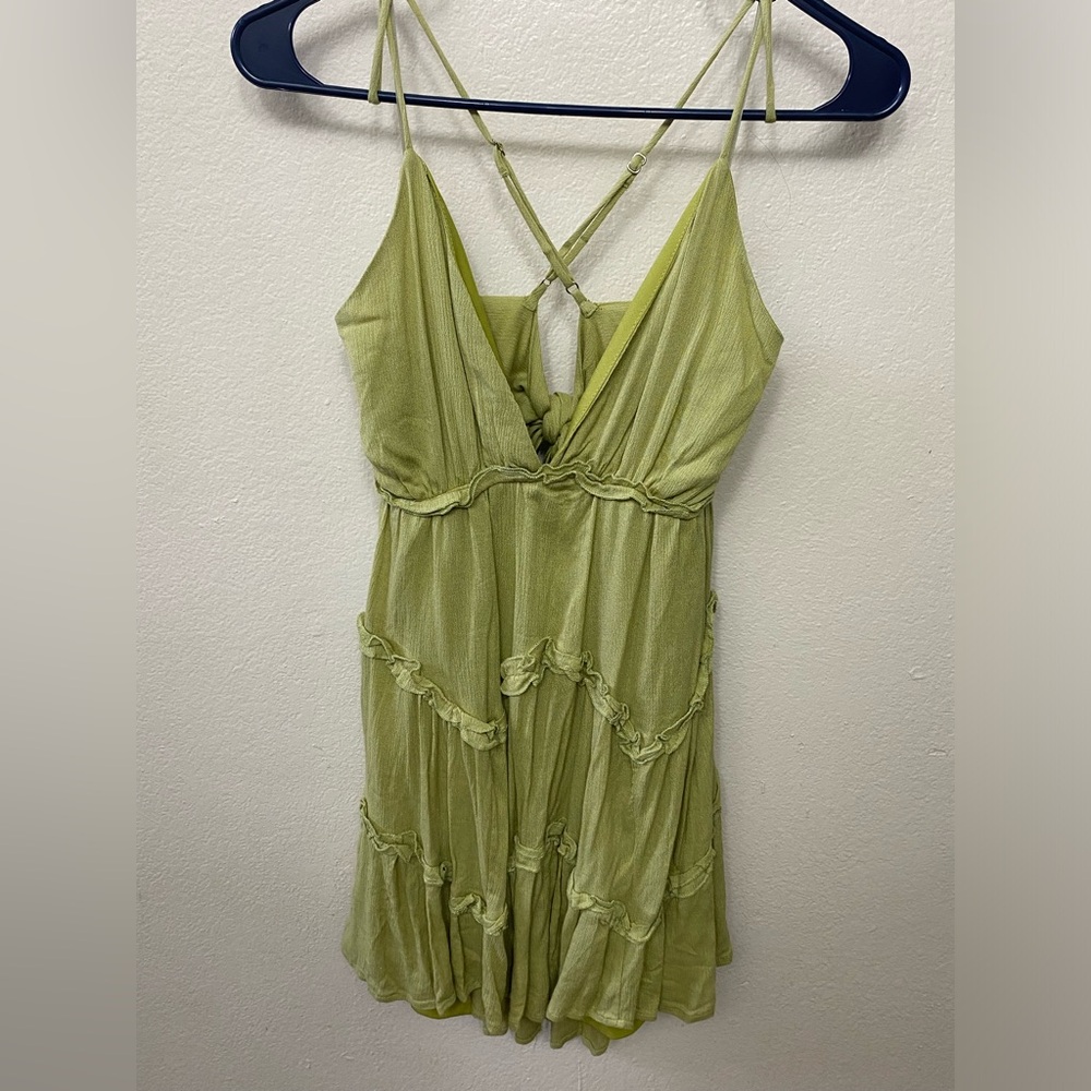 ‼️LAST CHANCE‼️ Summer green mini dress
